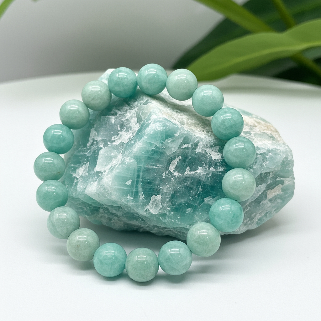 Amazonite Mala Bracelet