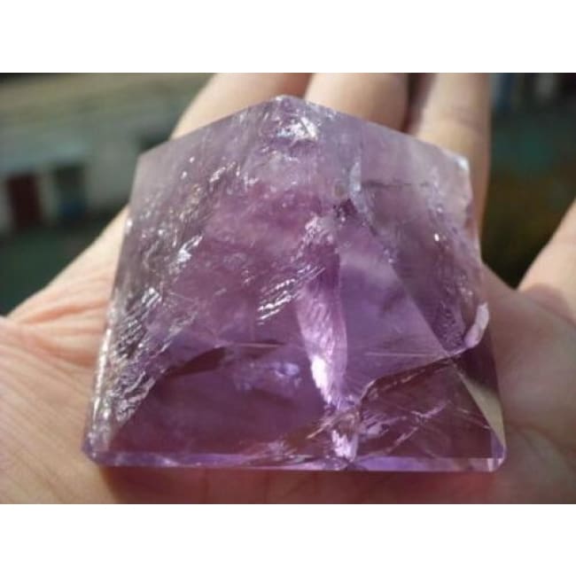 Amethyst Crystal Pyramid