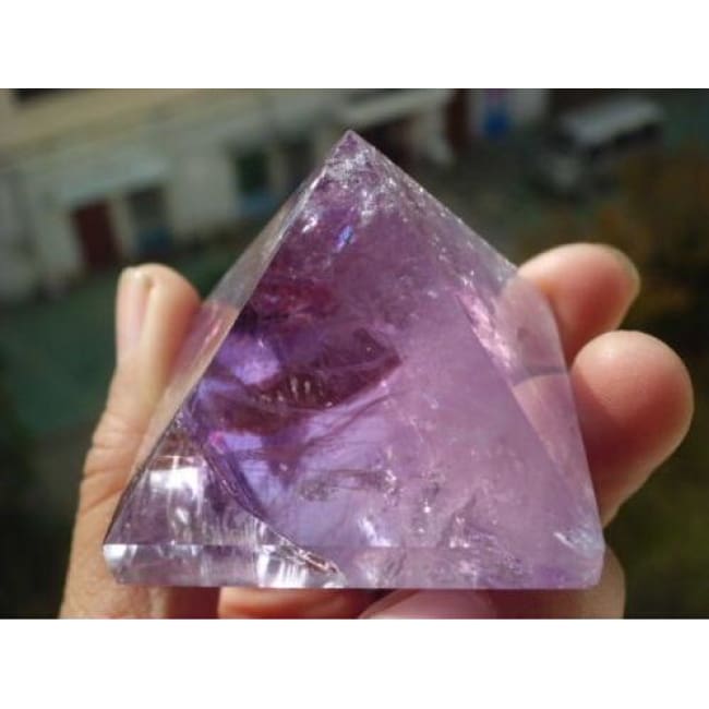 Amethyst Crystal Pyramid