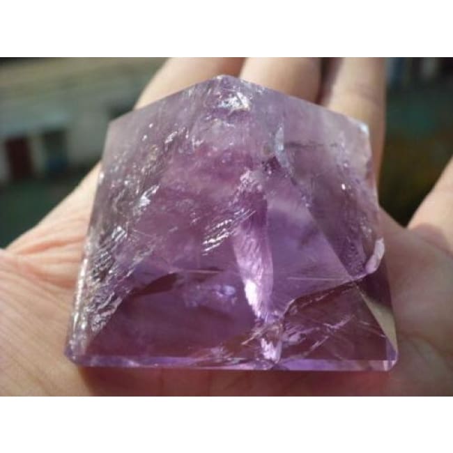Amethyst Crystal Pyramid
