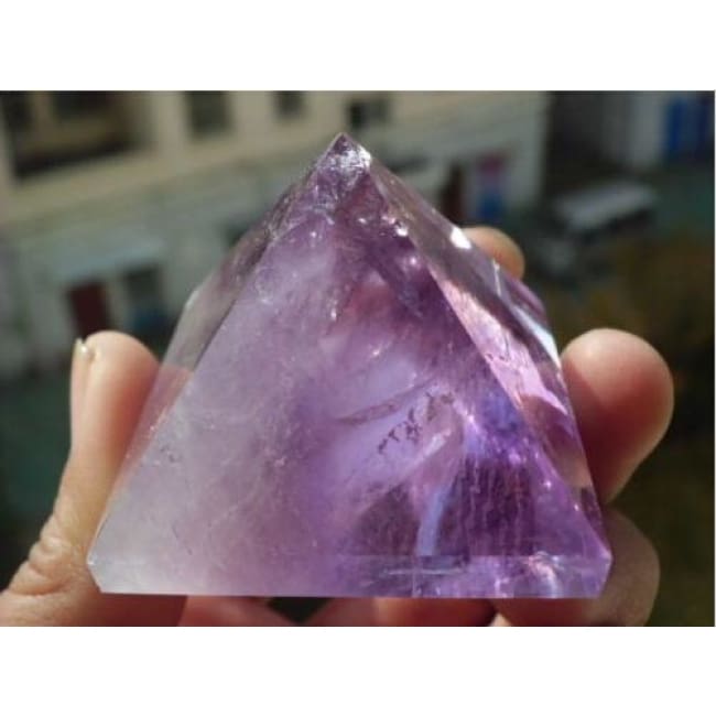 Amethyst Crystal Pyramid