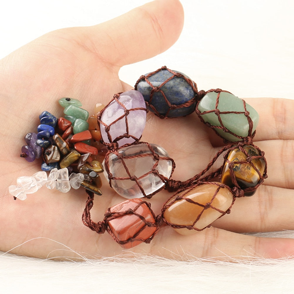7 Chakra Stone Hanging Ornament