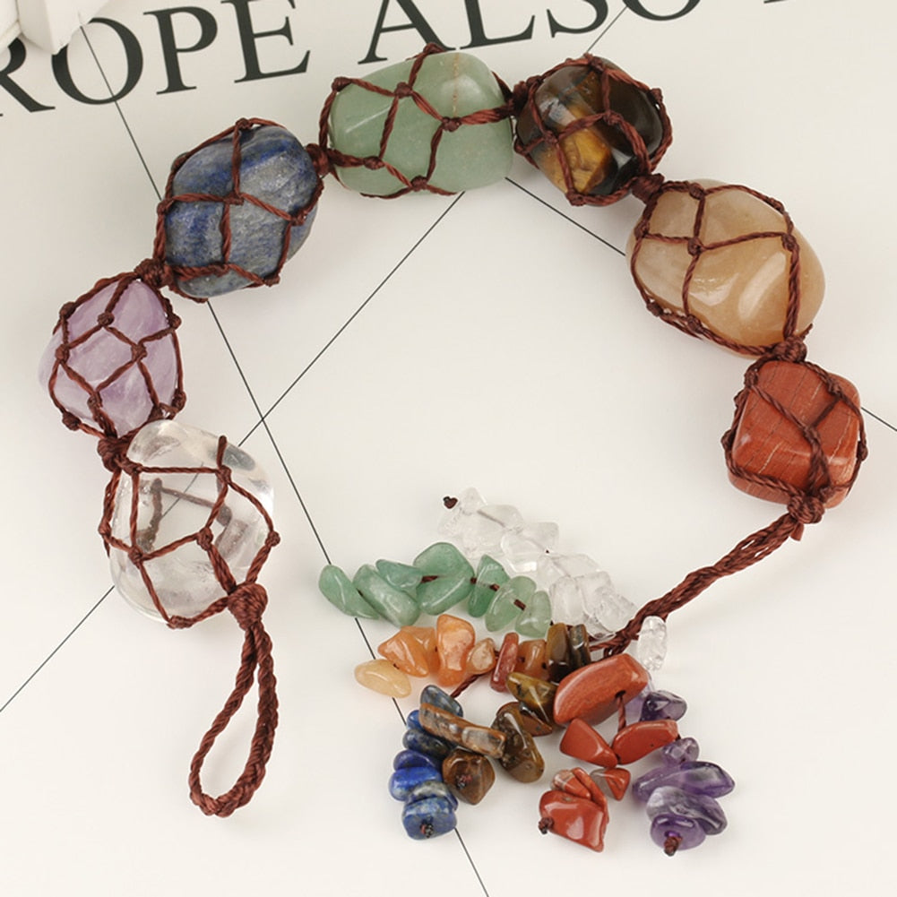 7 Chakra Stone Hanging Ornament