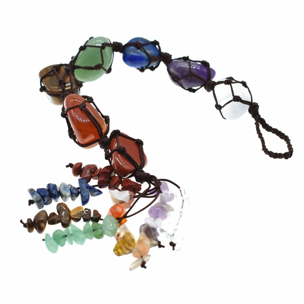 7 Chakra Stone Hanging Ornament