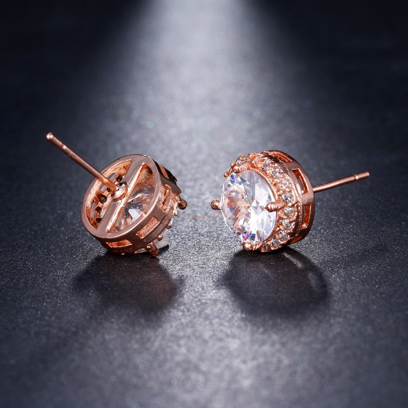 Cubic Zirconia Stud Earrings