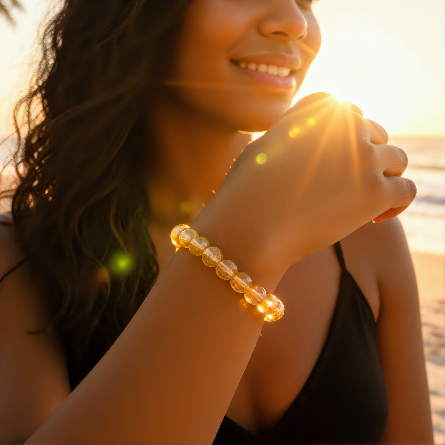 Brazilian Citrine Mala Bracelet
