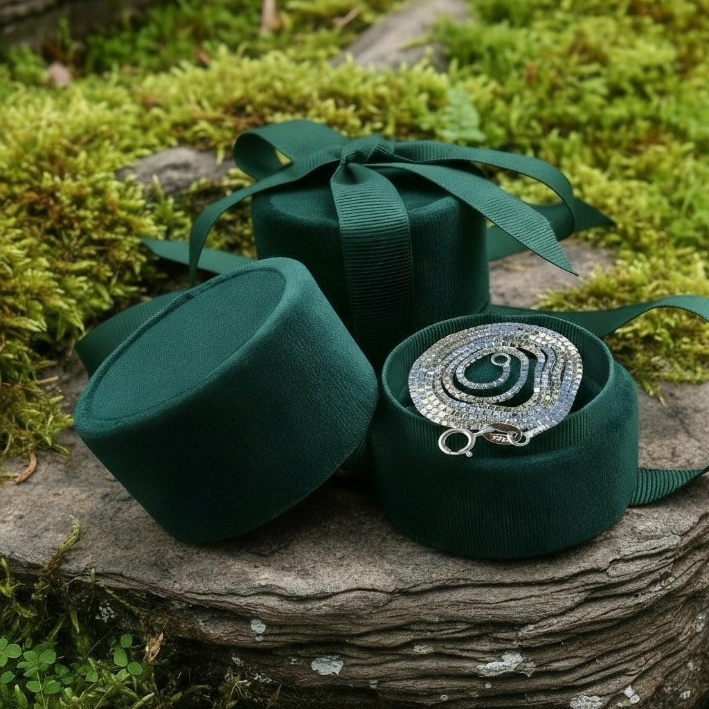 Classic Silver Box Chain Necklace