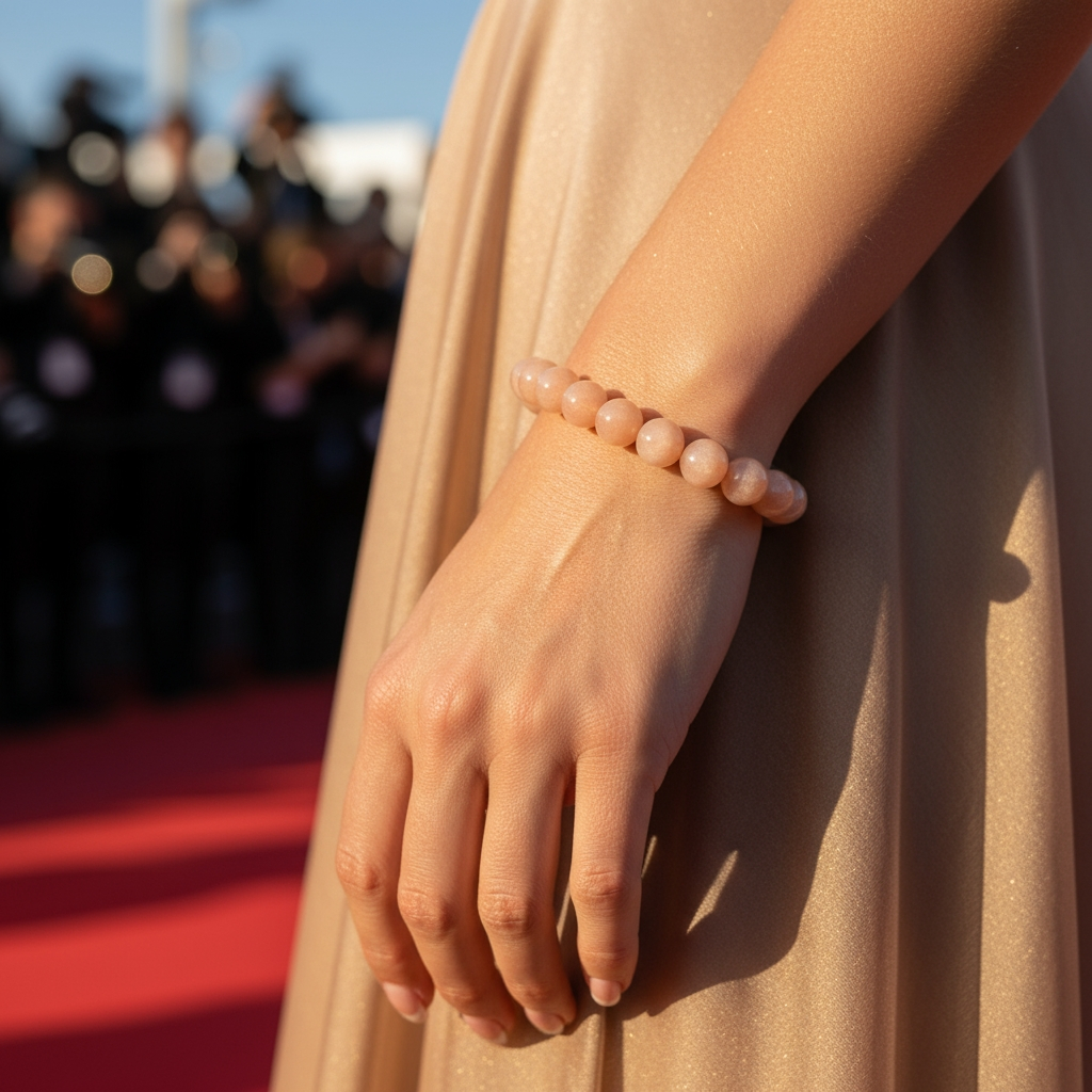 Golden Sunstone Mala Bracelet