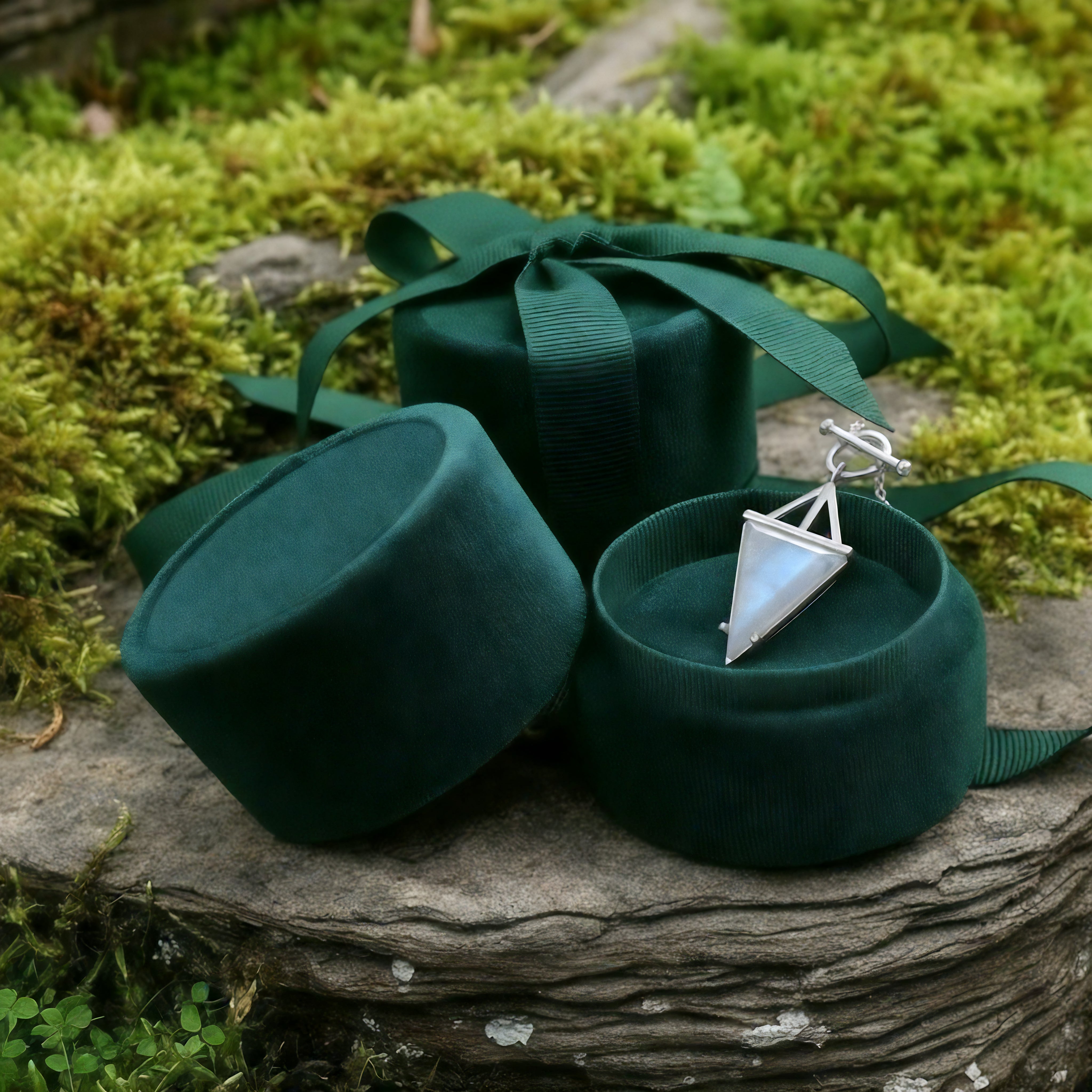 Moonstone & Silver Intuition Necklace -