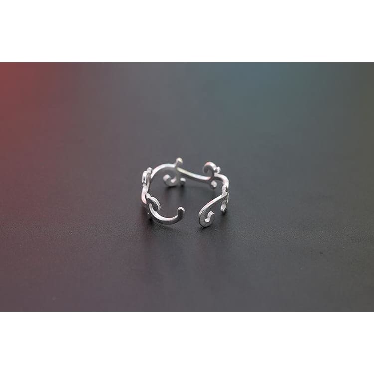 925 Silver Vine Adjustable Fairytale Ring