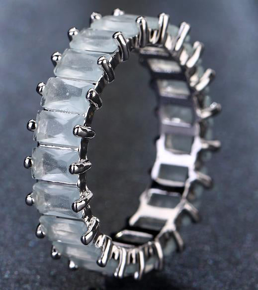 Cubic Zirconia Ring in 9 Color Options