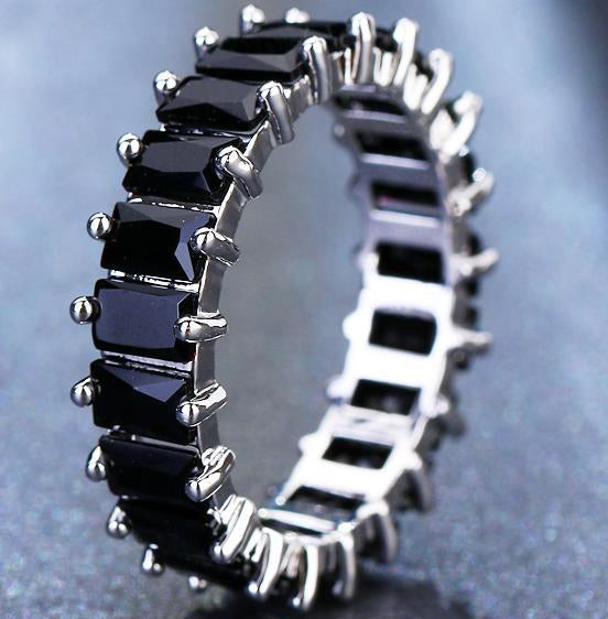 Cubic Zirconia Ring in 9 Color Options