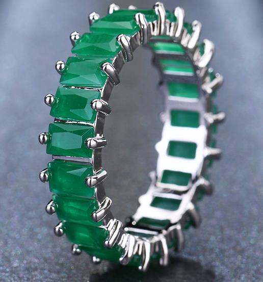 Cubic Zirconia Ring in 9 Color Options