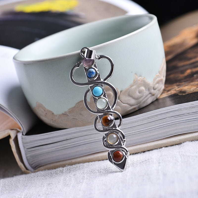 7 Chakra Stone Pendant