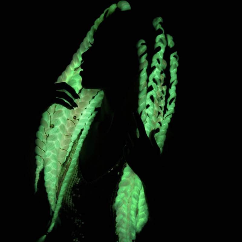 Glow in the Dark Braids